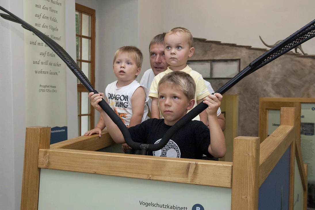 Einmal wie ein Seeadler über die Oberlausitz fliegen, versetzt nicht nur die ganz Kleinen ins Staunen.