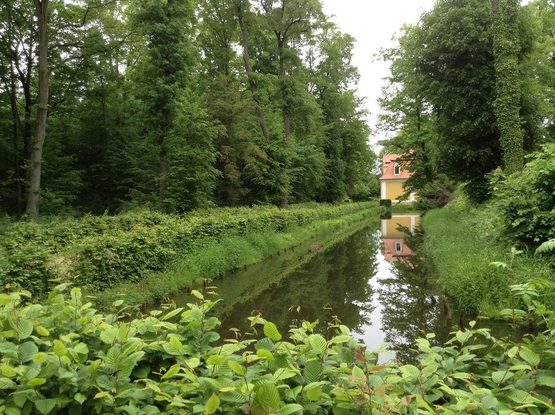 Auch der Schlosspark Neschwitz ist eine Untersuchungsfläche für die Siedlungsdichteerhebung.